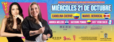MEC FEST - FESTIVAL INTERNACIONAL DE MUJERES COMEDIANTES (EN MERO BAR)