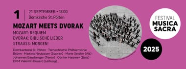MOZART MEETS DVORAK