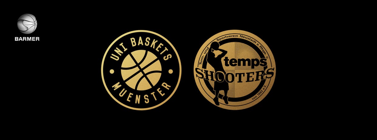 Uni Baskets Münster vs TSV Neustadt temps Shooters