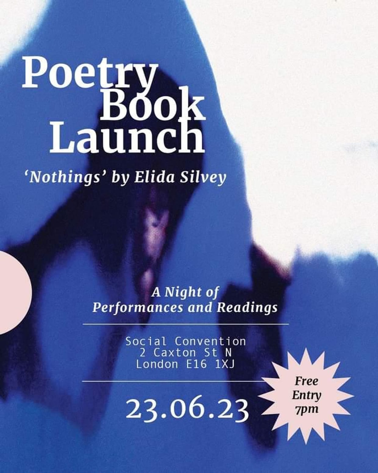 Poetry Book Launch: Elida Silvey 'Nothings'
