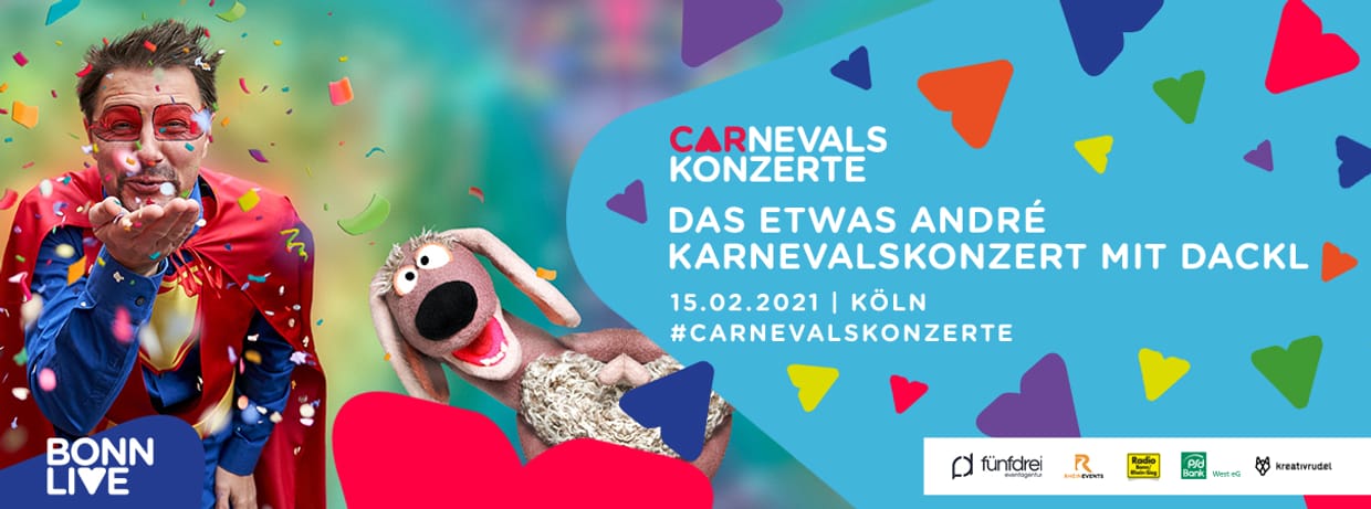 Das etwas André Karnevalskonzert mit Dackl | Köln Carnevalskonzerte