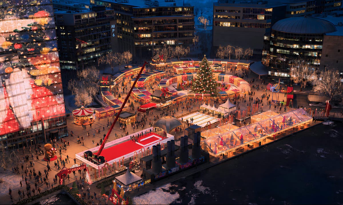 Santas Weihnachtsmarkt im MediaPark