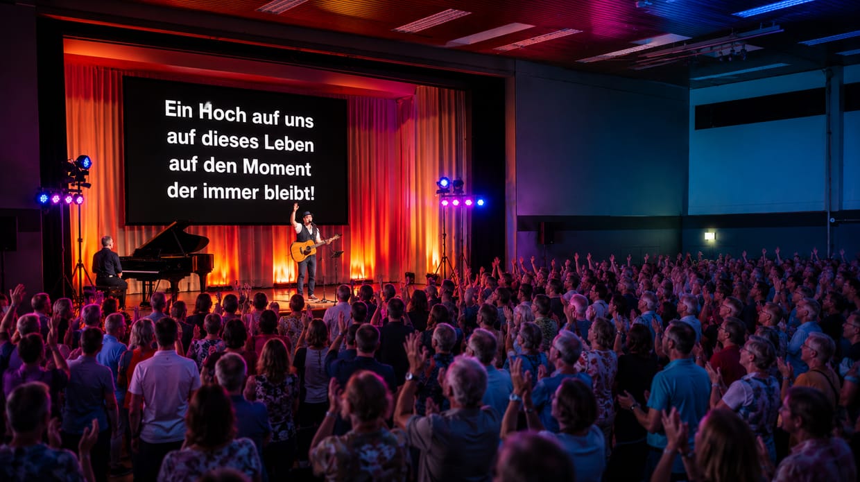 Das 1. Altlußheimer RUDELSINGEN *PREMIERE*