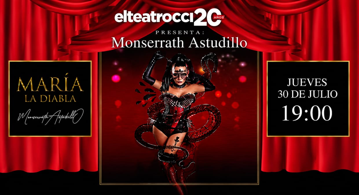 MARÍA LA DIABLA JUEVES 30 DE JULIO 19:00