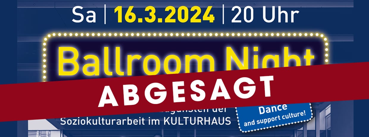Abgesagt! Ballroom Night Cool Cats Orchestra