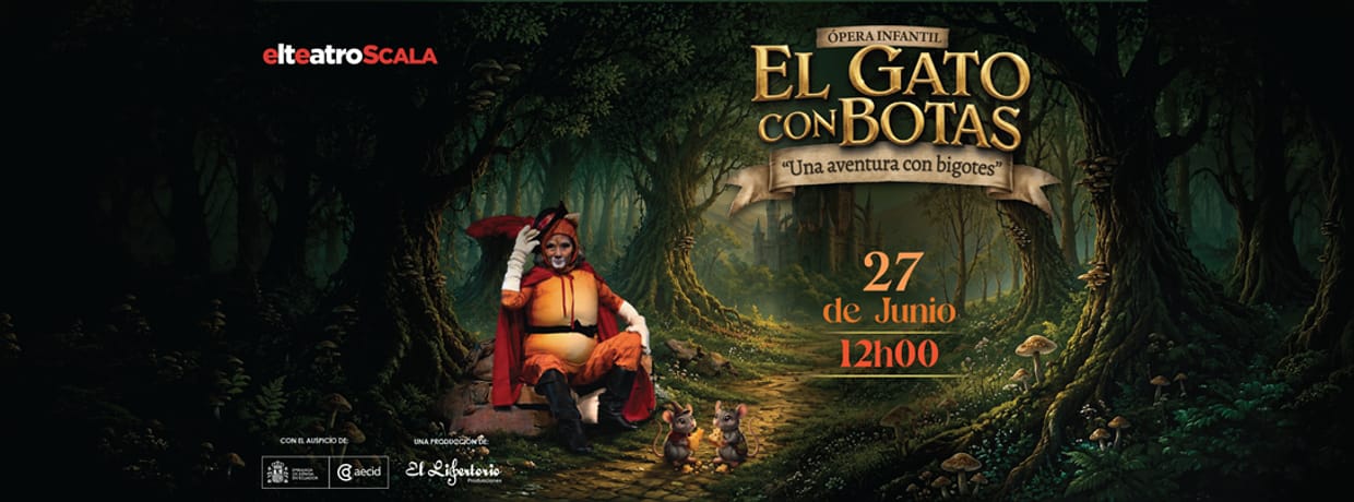 EL GATO CON BOTAS SÁBADO 27 DE JUNIO 12:00 PM