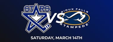 Stars vs. Sioux Falls Stampede