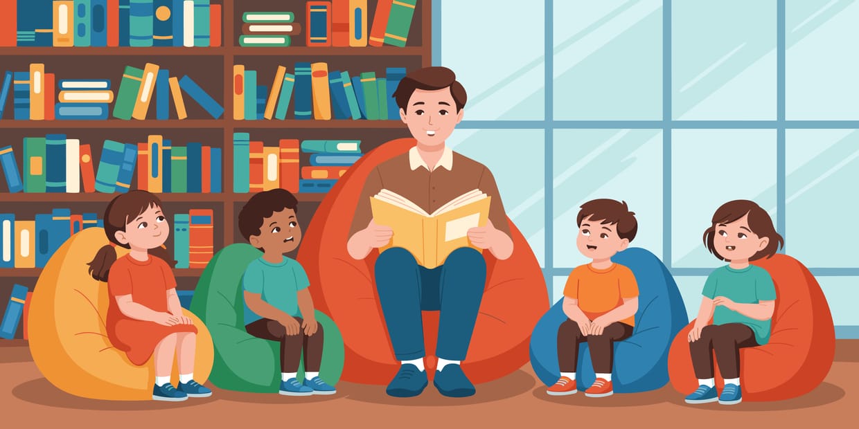 Vorlesen für Kinder von 0-3 Jahren