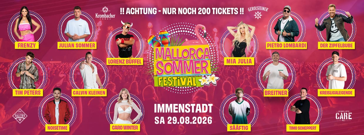 Mallorca Sommer Festival Immenstadt 2026