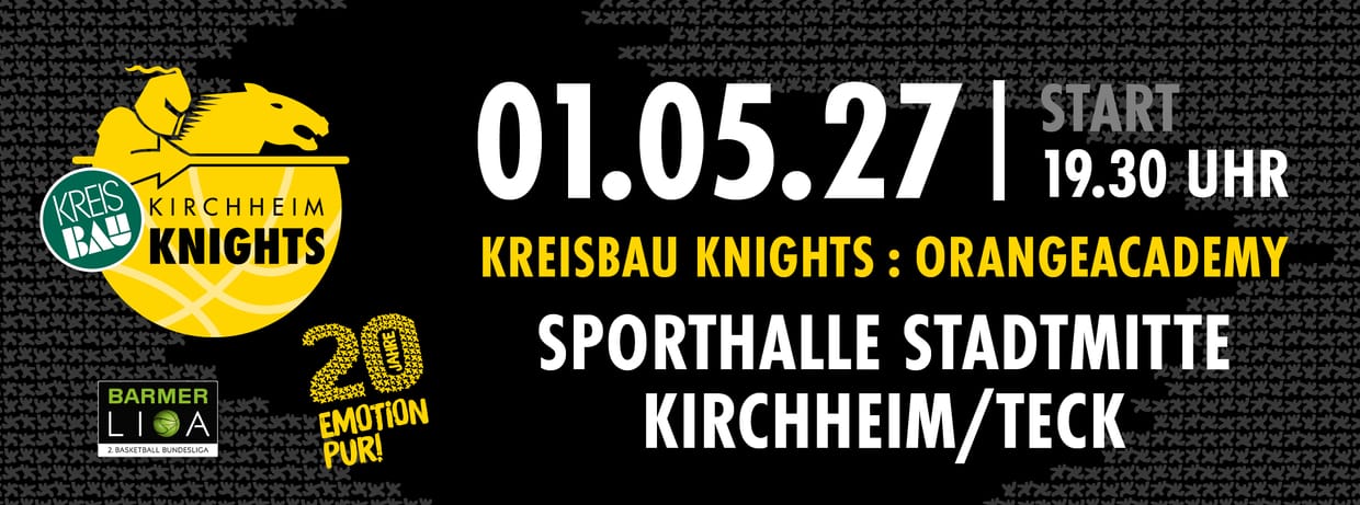 Kreisbau Knights vs. OrangeAcademy