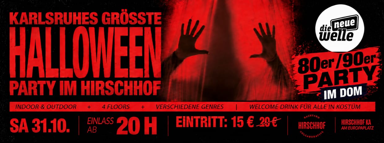die neue welle 80er/90er Halloween Party