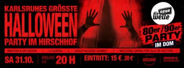 die neue welle 80er/90er Halloween Party