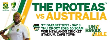 South Africa vs Australia - Day 3