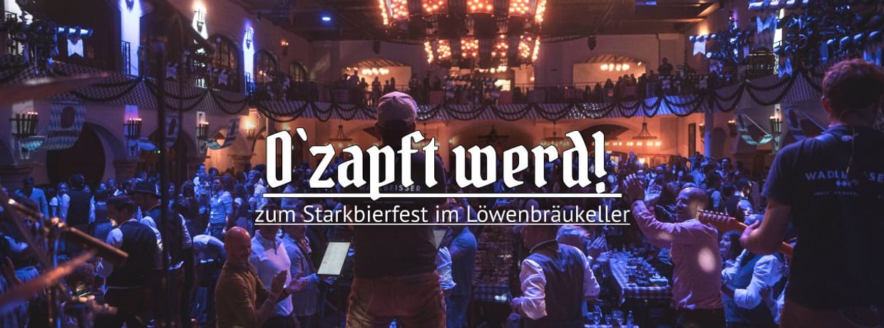O`zapft werd! - Mi., 15.03.23