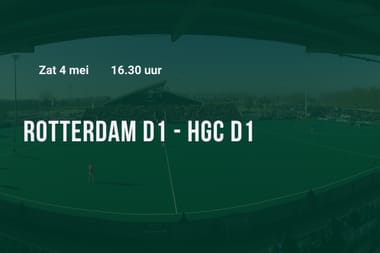 HC Rotterdam D1 - HGC D1