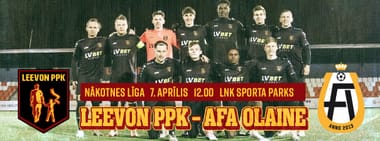 Nākotnes līga: Leevon PPK - AFA Olaine