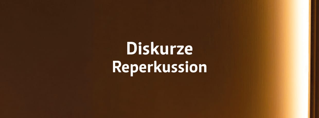Diskurze: REPERKUSSION