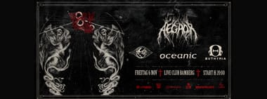 WormholeDeath Fest mit Aegror + Euthymia (ITA) + Uncle Leaf (LUX) + Oceanic