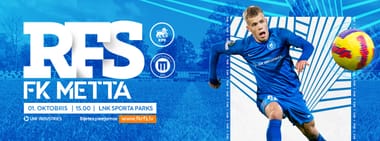 Optibet virslīga: RFS - FK Metta