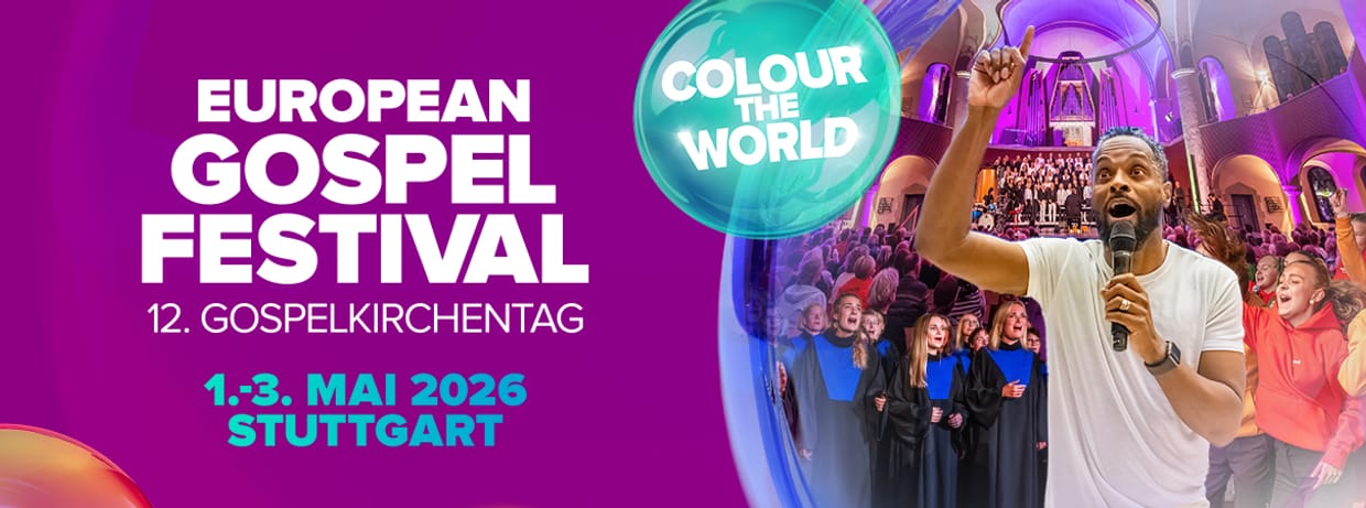 European Gospel Festival Stuttgart 2026 - 12. Gospelkirchentag