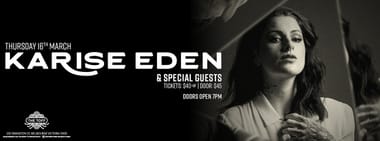 KARISE EDEN 'INTO THE BLUE'