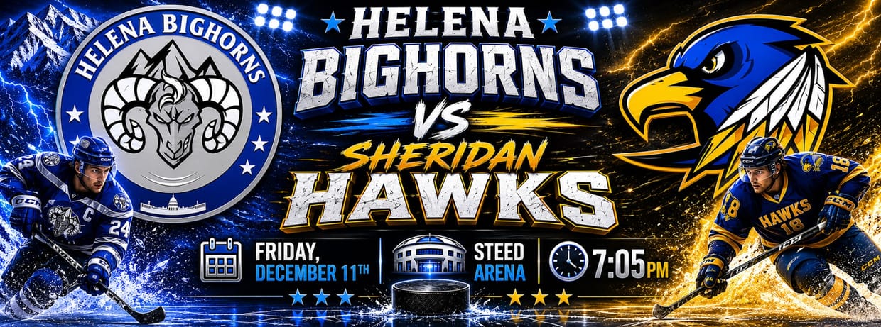 Helena Bighorns vs Sheridan Hawks