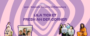 Fresh an der Corner: Lila Ticket