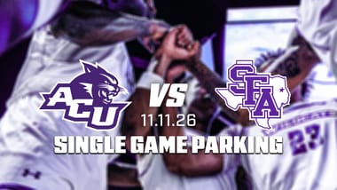 ACU MBB VS SFA Single Game Parking