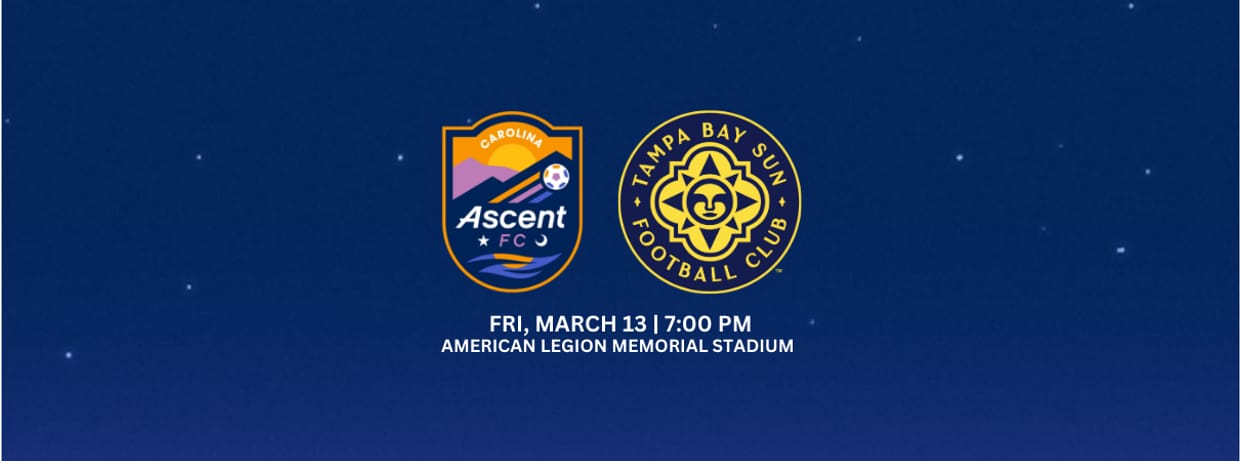 Carolina Ascent FC vs. Tampa Bay Sun FC
