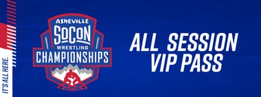 2027 Explore Asheville SoCon Wrestling Championships - All Session VIP Pass