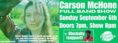 Carson McHone (Full Band Show) + Blackaby (support)