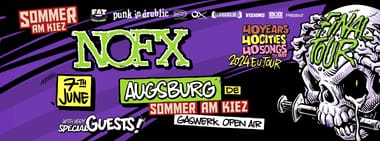 NOFX in Augsburg am Gaswerk mit Sommer am Kiez 