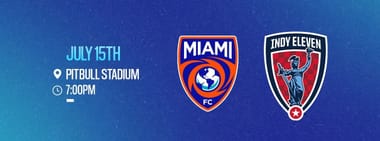 Match 10 - Miami FC vs. Indy Eleven