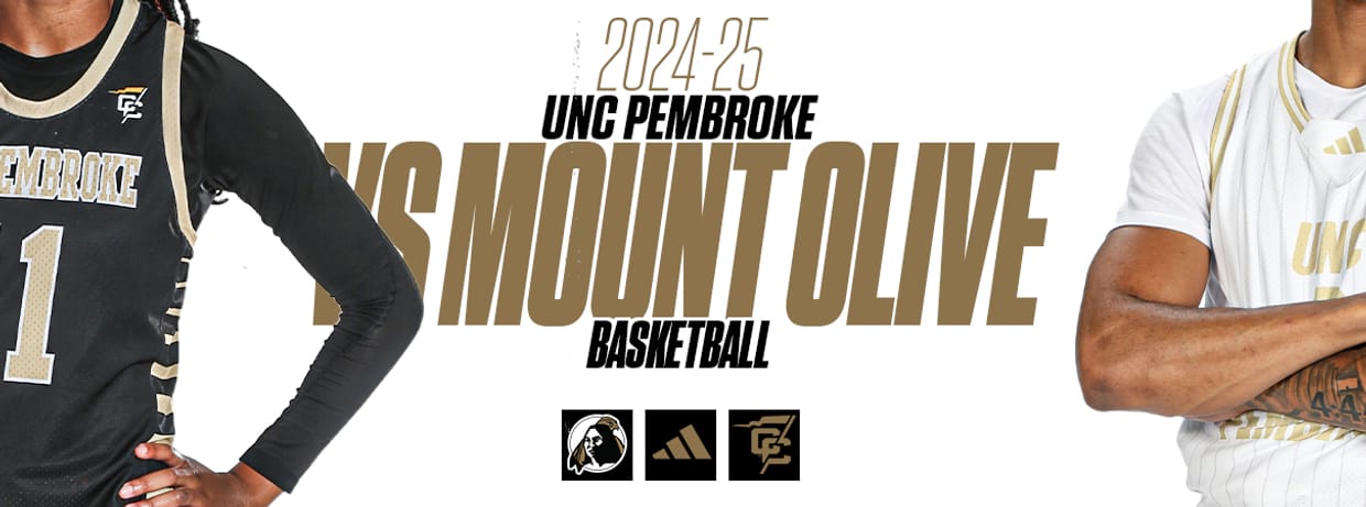 UNCP Braves Basketball Vs Mount Olive