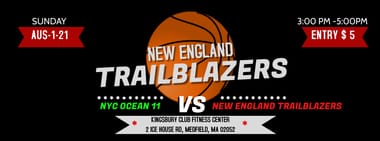 NYC Ocean 11 vs New England Trailblazers