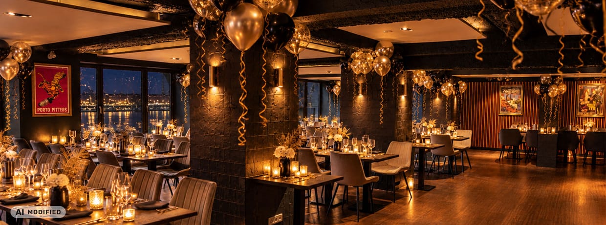 Silvesterparty in der Kleinen Alster