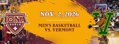 Men's Basketball vs. Vermont