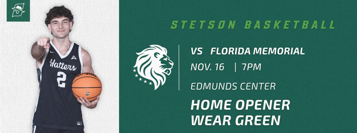 Stetson Men's Basketball vs Florida Memorial