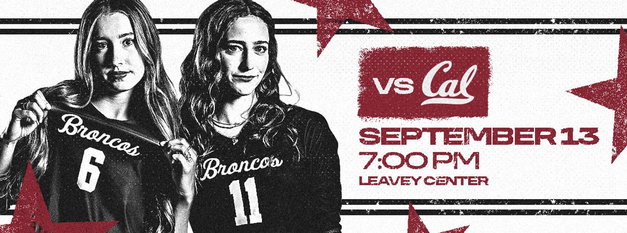 Santa Clara Volleyball vs Cal