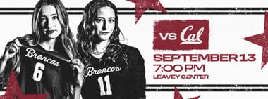 Santa Clara Volleyball vs Cal