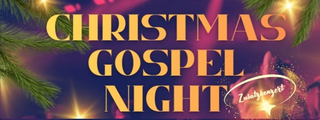Christmas Gospel Night ´26 "ONE MORE NIGHT"