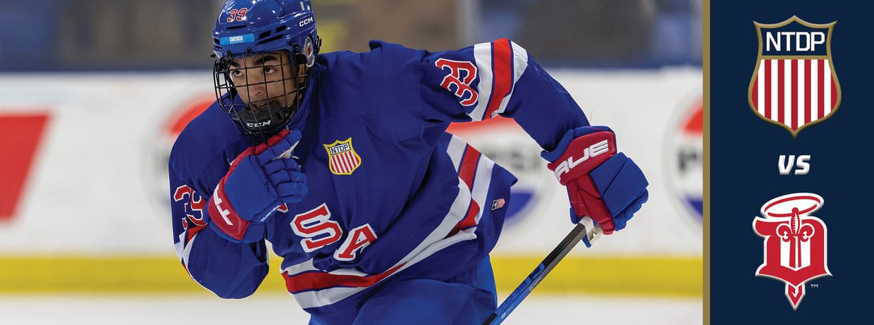 Team USA U18s vs. Dubuque Fighting Saints