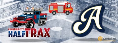 Champion City Half Trax at Lafayette Aviators - Life Safety Night & Thirsty ThursTeay