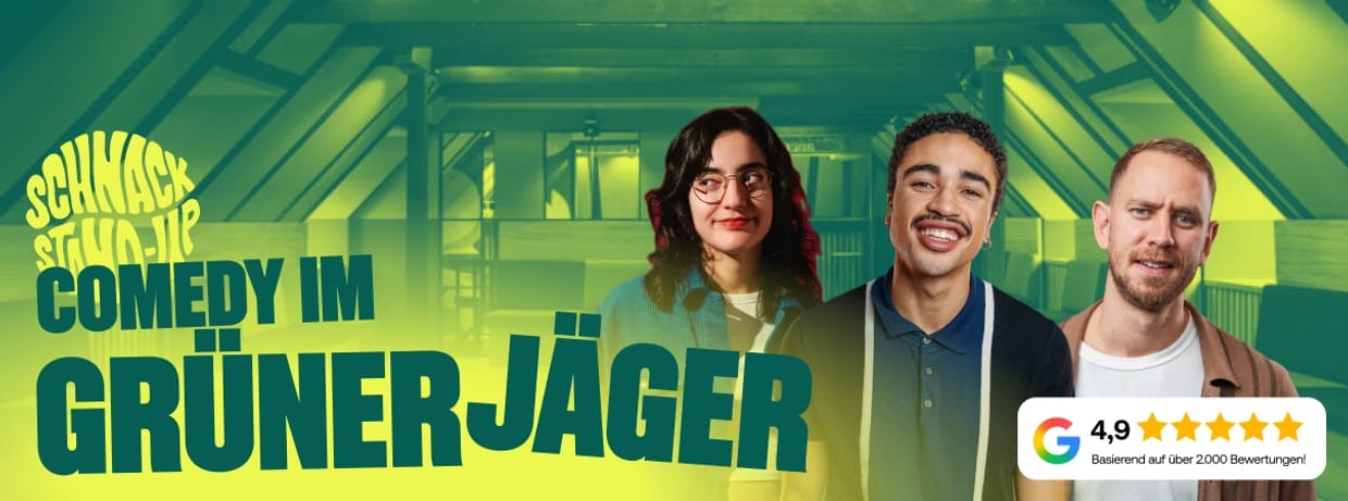 SCHNACK Stand-Up Comedy im Grüner Jäger