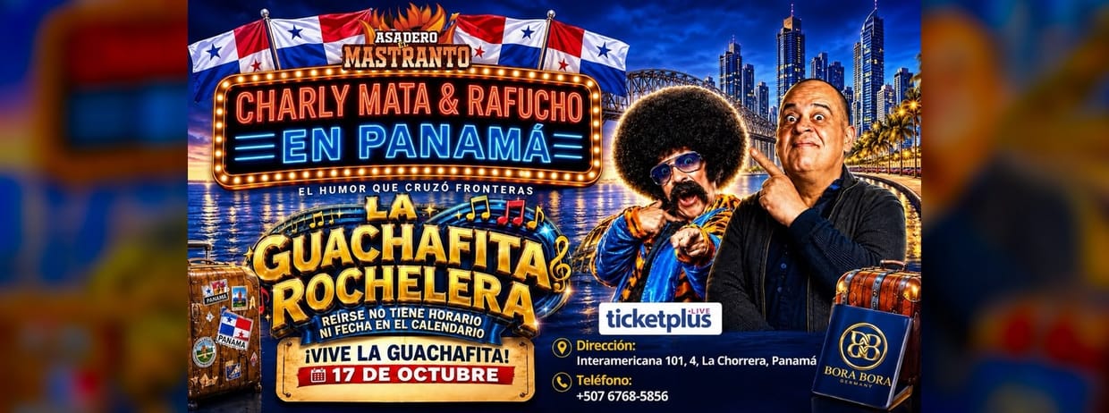 CHARLY MATA Y RAFUCHO - EN PANAMÁ