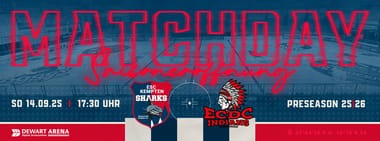 MATCHDAY vs. ECDC Memmingen Indians