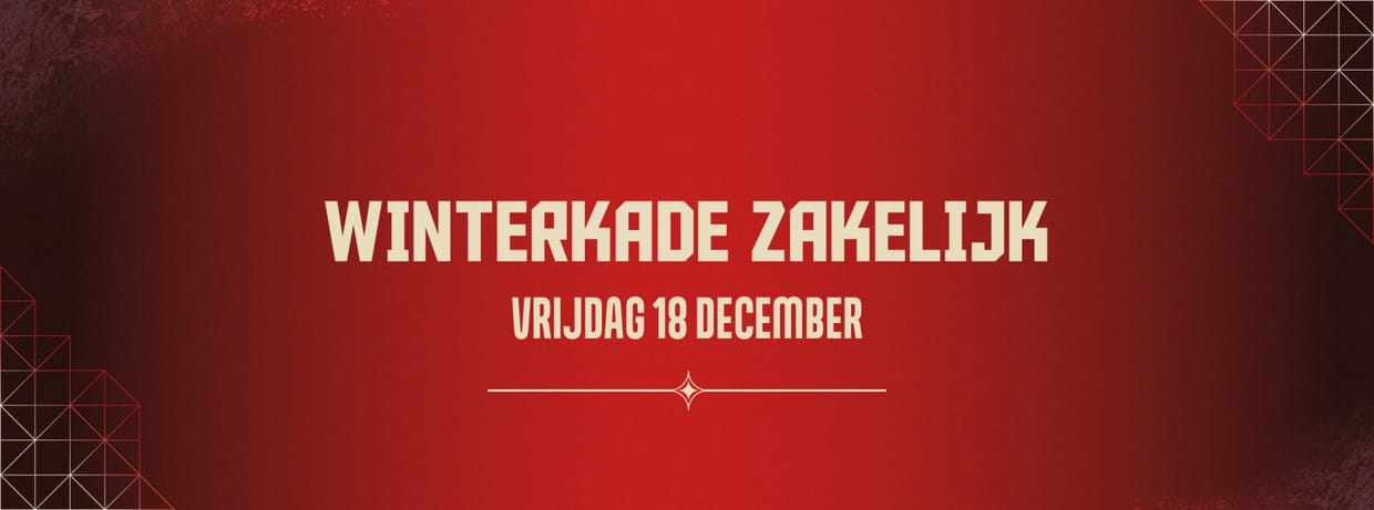 Winterkade Zakelijk | Vrijdag 18 december