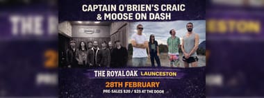 Captain O'Brien's Craic + Moose On Dash