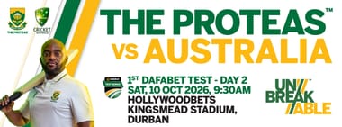 South Africa vs Australia - Day 2