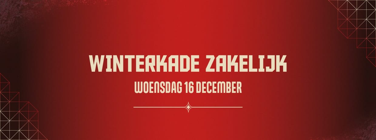 Winterkade Zakelijk | Woensdag 16 december
